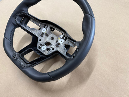 2024-2026 Ford Mustang GT Leather Steering Wheel Bare "Automatic"