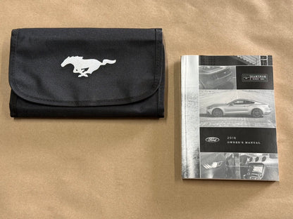 2016 Ford Mustang GT Owners Manual w/Cover