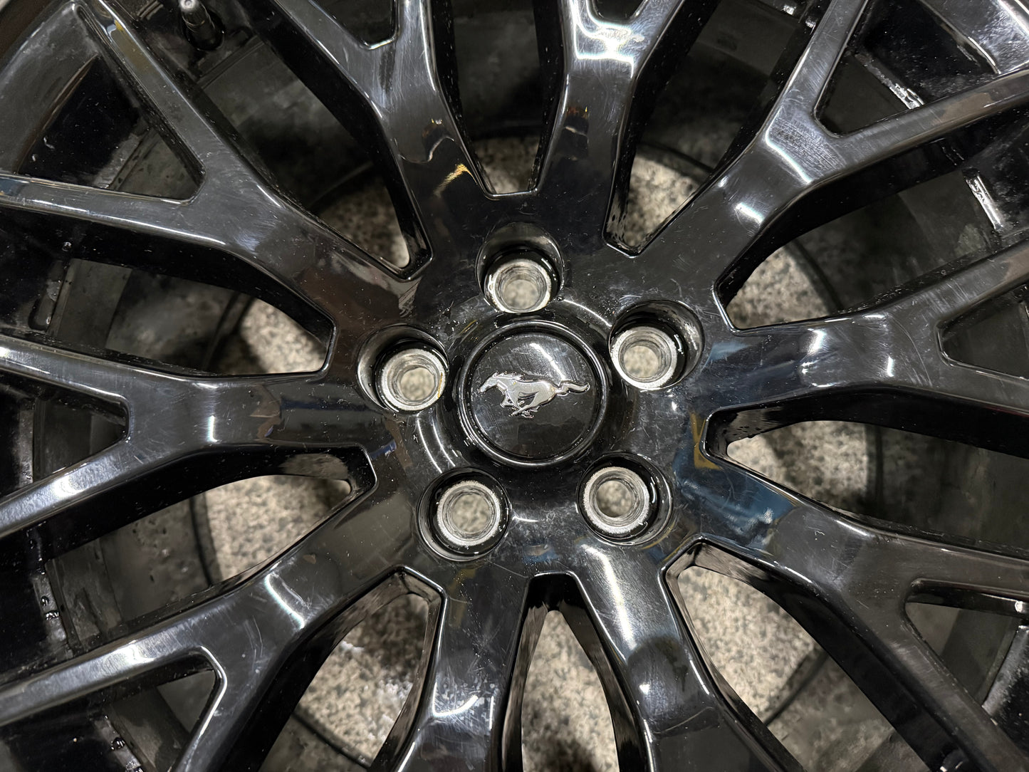 2015-2023 Mustang GT 5.0 19x9.5" Wheel Rim PP1 Rear 275/40/19 Michelin