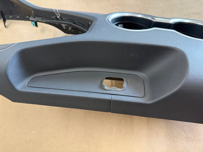 2024-2026 Ford Mustang Center Console Top Leather Wrapped Plastic Knee Pads