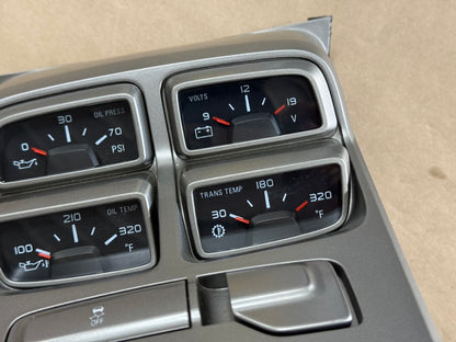 2010-2015 Chevrolet Camaro SS Center Console Gauges "Auto"