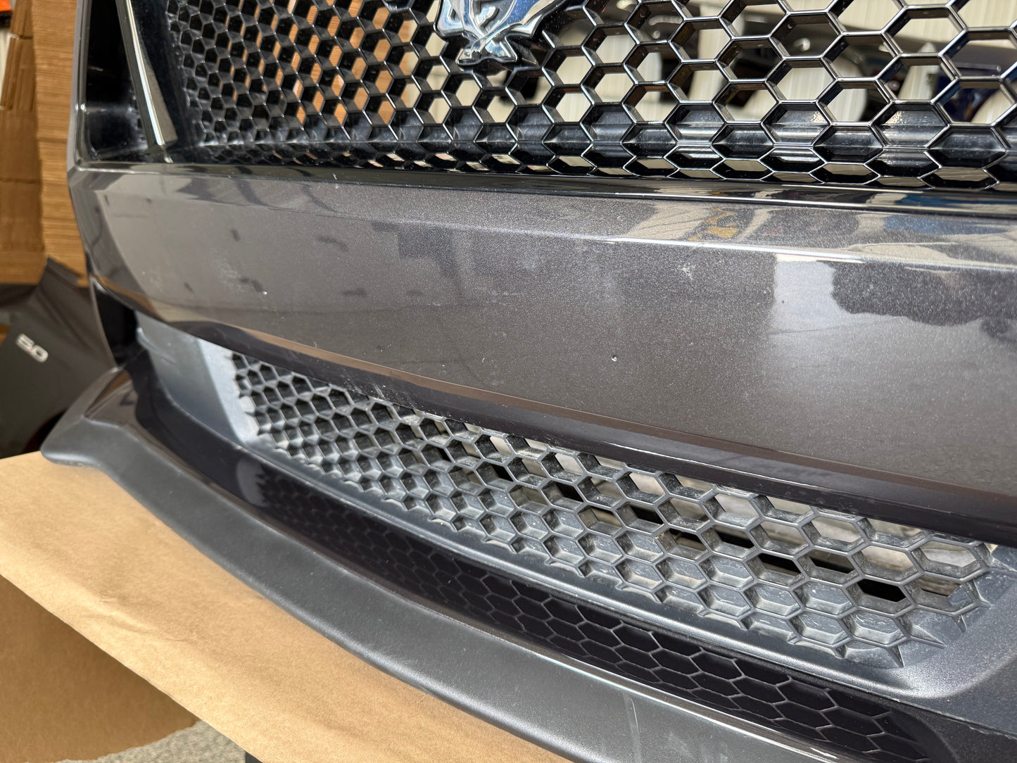 2018-2023 Ford Mustang GT Front Bumper Front Grilles Fogs Turn Signals "HY"