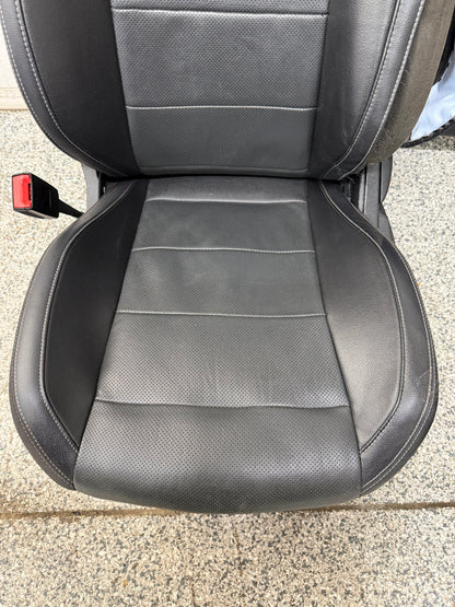 2018-2023 Ford Mustang GT Black Leather Coupe Front Rear Power Seats Heat Cooled
