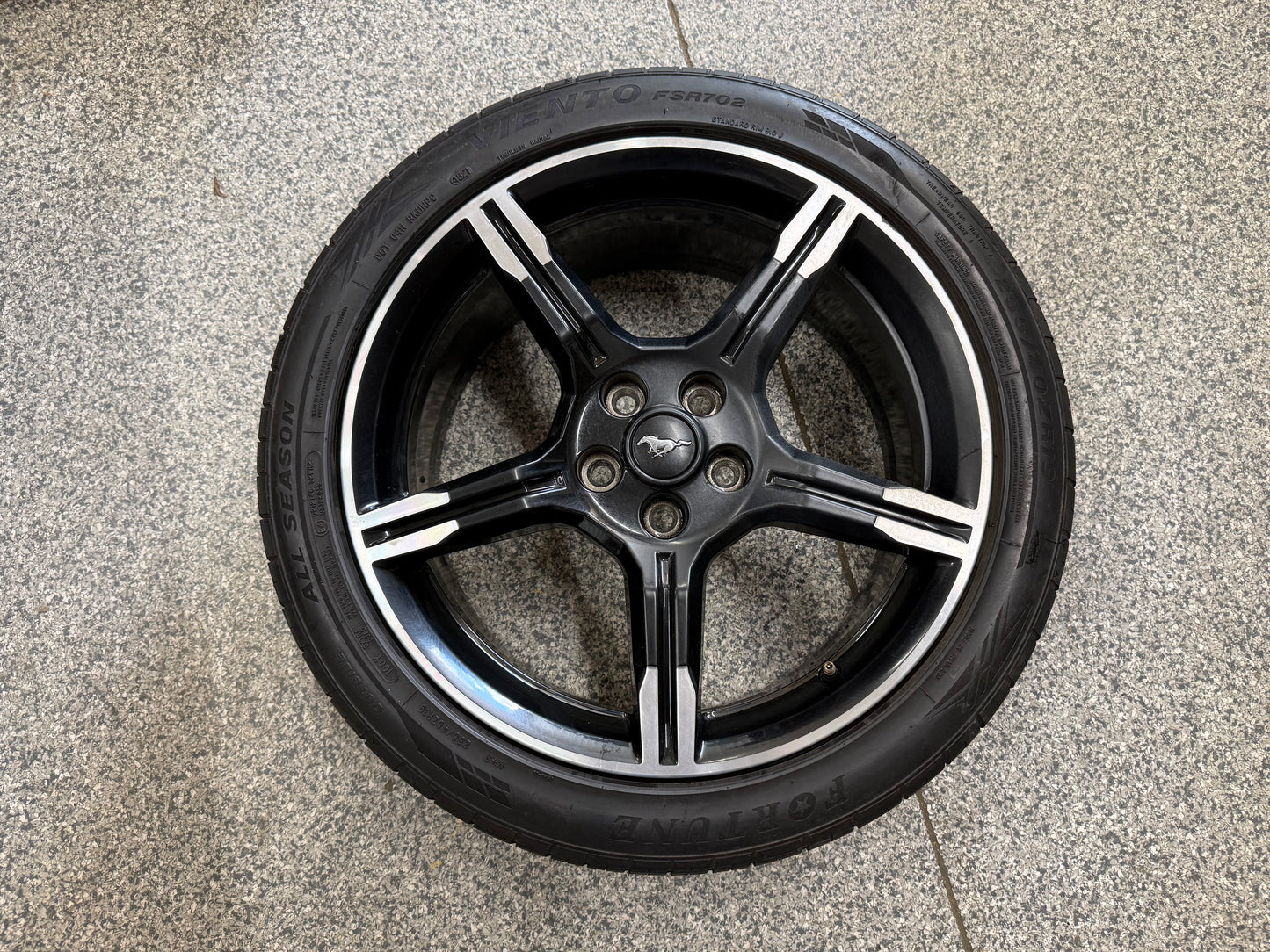 2015-2023 Ford Mustang California Special 19x8.5" Wheel Rim 255/40/19 Fortune