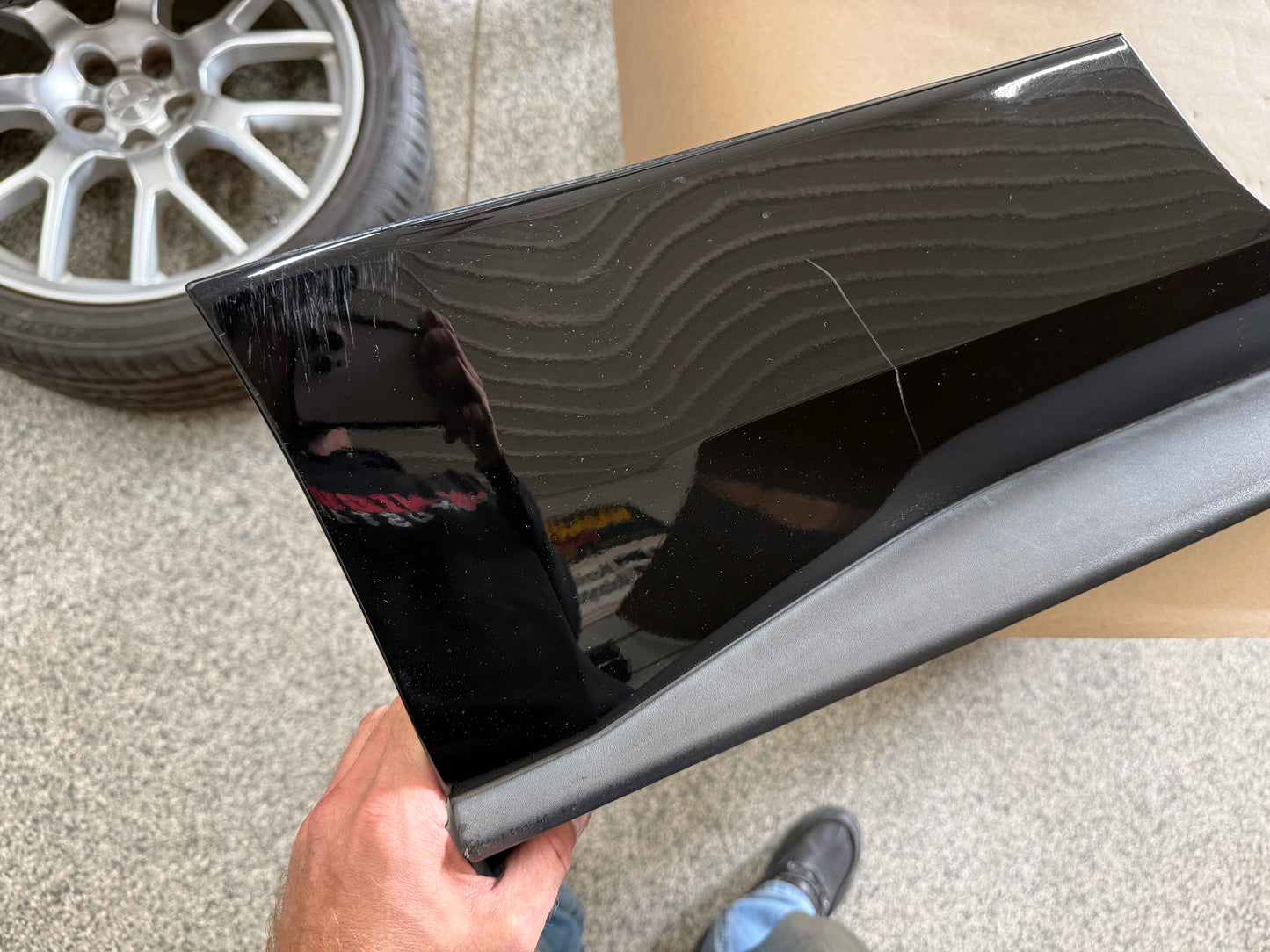 2015-2023 Ford Mustang GT V6 RH Passenger Side Skirt Molding "G1"