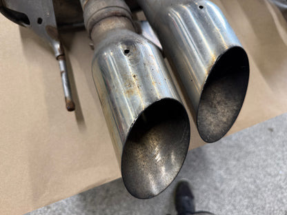 2018-2023 Ford Mustang GT Active Exhaust Quad Tip Mufflers