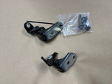 2015-2023 Mustang GT GT500 GT350 Door Hinges LH Driver Upper Lower "Black"