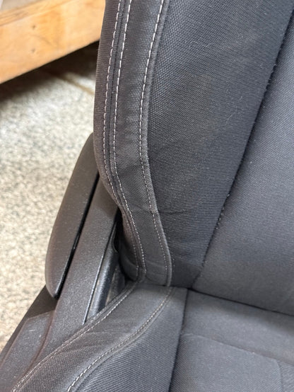 2018-2023 Ford Mustang GT Black Cloth Seats Coupe Front Rear Power Seats