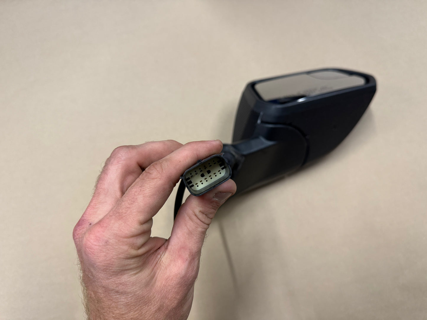 2015-2023 Ford Mustang GT RH Passenger Side Mirror "Carbon Wrap"