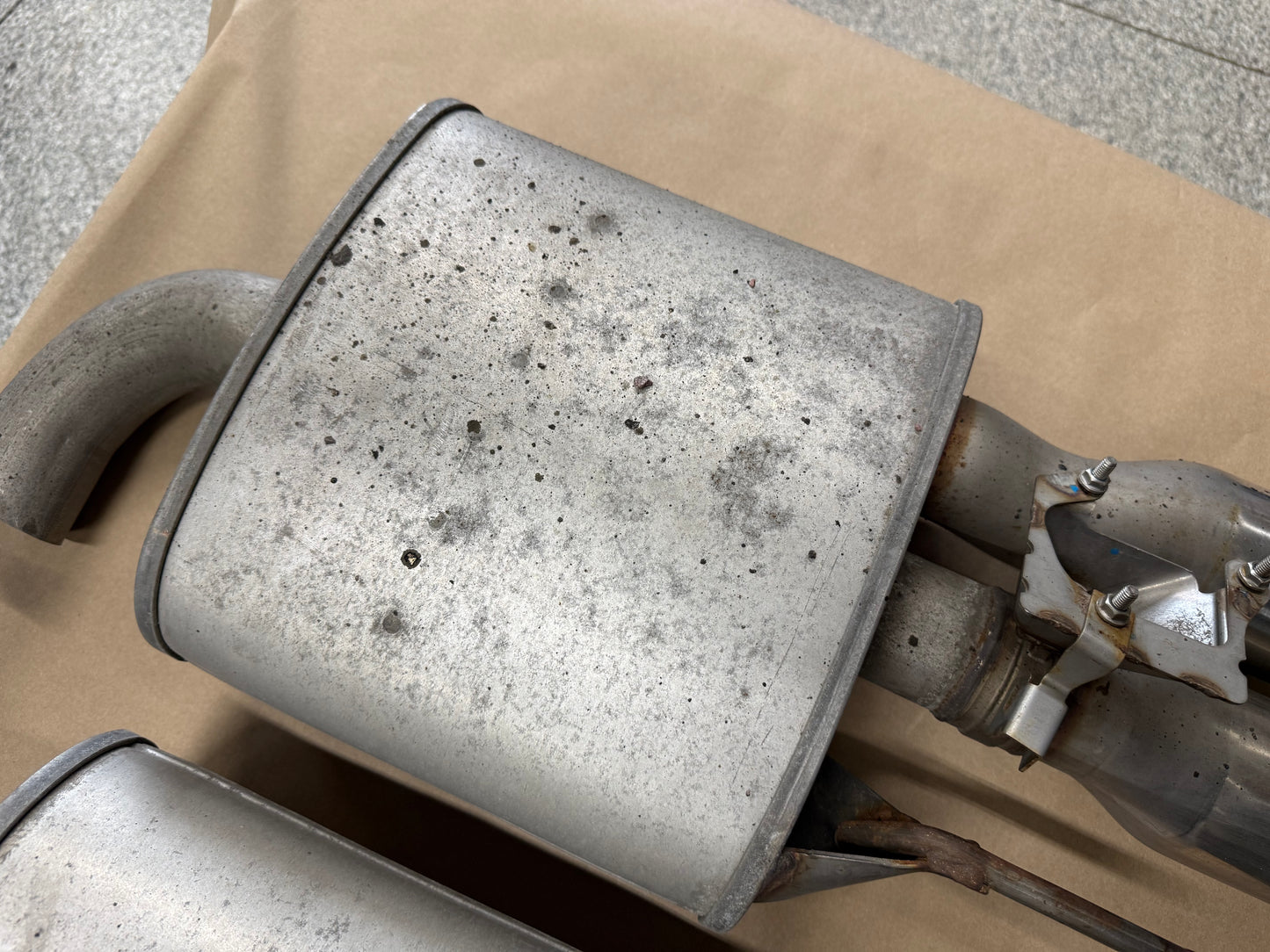2018-2023 Ford Mustang GT Active Exhaust Quad Tip Mufflers