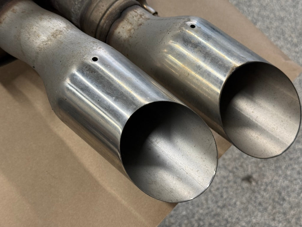 2018-2023 Ford Mustang GT Active Exhaust Quad Tip Mufflers