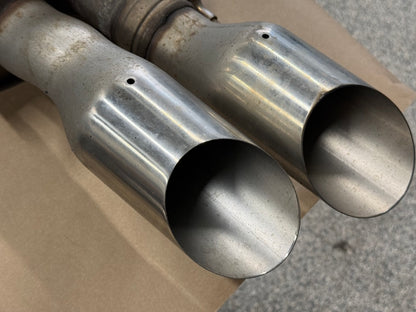 2018-2023 Ford Mustang GT Active Exhaust Quad Tip Mufflers