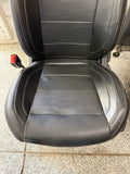 2018-2023 Ford Mustang GT Black Leather Coupe Front & Rear Seats