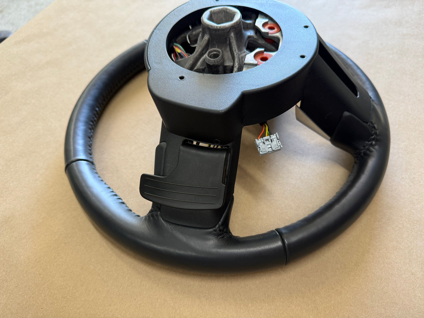 2018-2023 Mustang Leather Steering Wheel Automatic Paddle Shifters Heated
