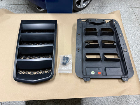 2014-2015 Chevrolet Camaro SS Hood Vent & Under Tray "Black" - OEM
