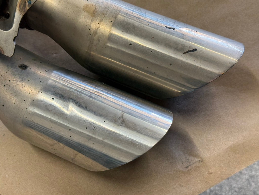 2018-2023 Ford Mustang GT LH Driver Side Active Exhaust Muffler Quad Tip