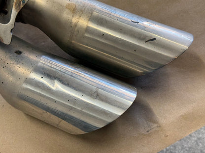 2018-2023 Ford Mustang GT LH Driver Side Active Exhaust Muffler Quad Tip