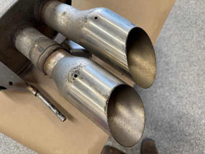 2018-2023 Ford Mustang GT Active Exhaust Quad Tip Mufflers