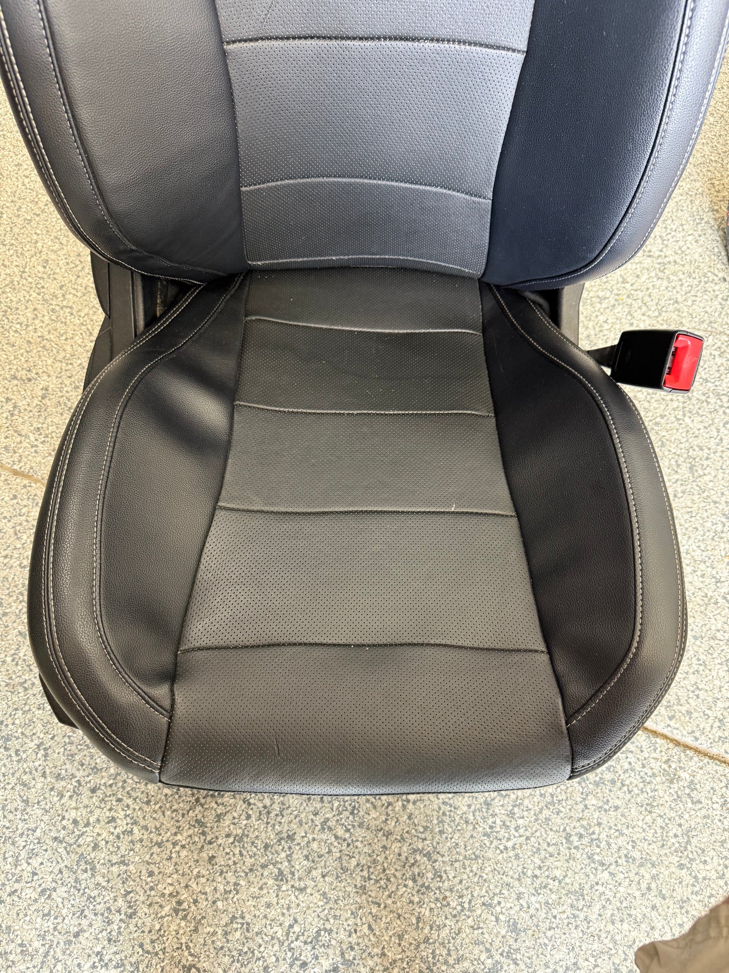 2015-2017 Ford Mustang GT Premium Leather Front Rear Seats Black Heated/Cooled