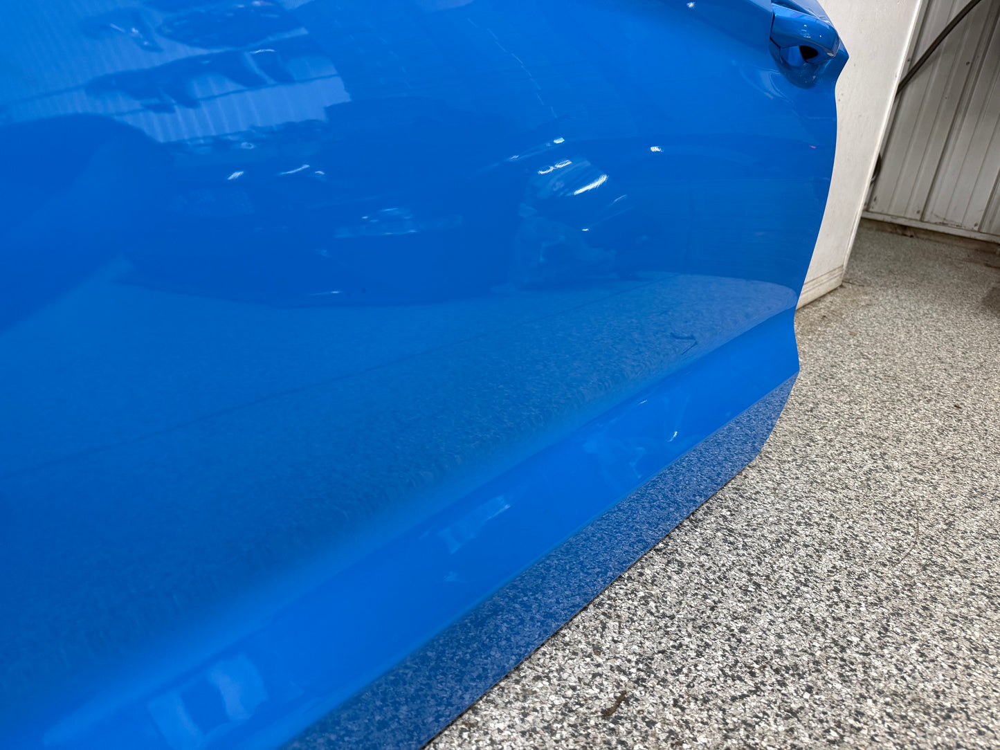 2015-2023 Ford Mustang GT GT500 LH Driver Side Door Complete w/Glass "AE"