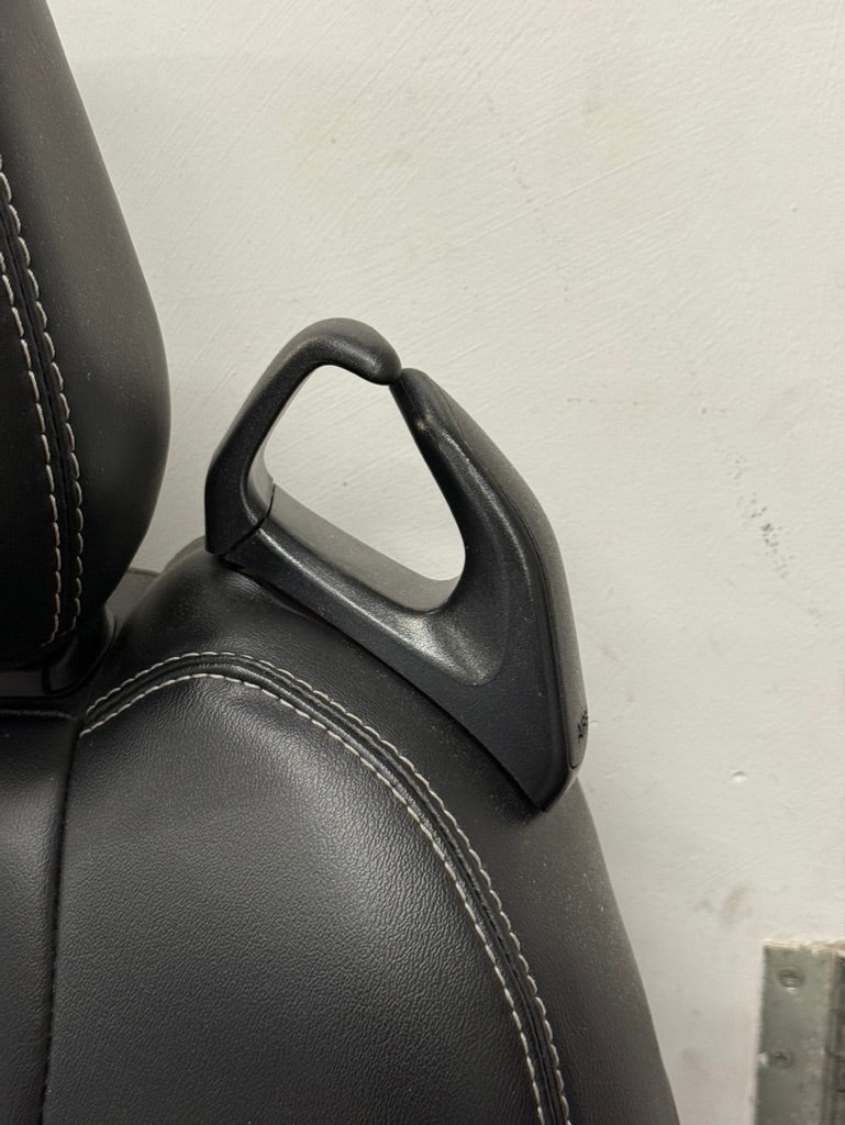 2018-2023 Ford Mustang GT Black Leather Convertible Front & Rear Seats