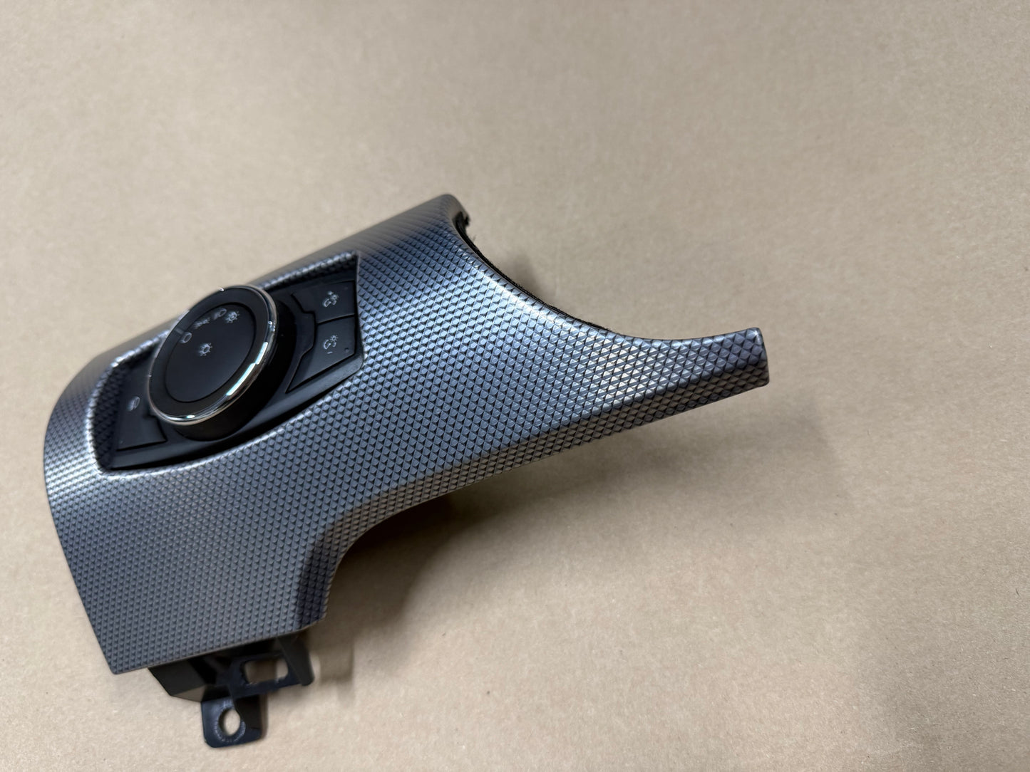 2015-2023 Ford Mustang GT Headlight Switch Knob & Dash Trim Bezel
