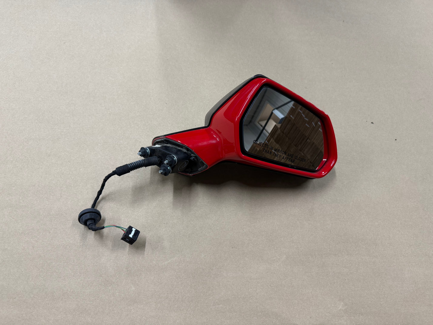 2016-2024 Chevrolet Camaro SS ZL1 RH Passenger Side Mirror Power "Red"