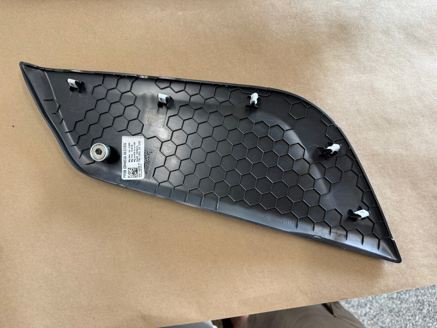2024-2026 Ford Mustang Center Console Top Plastic