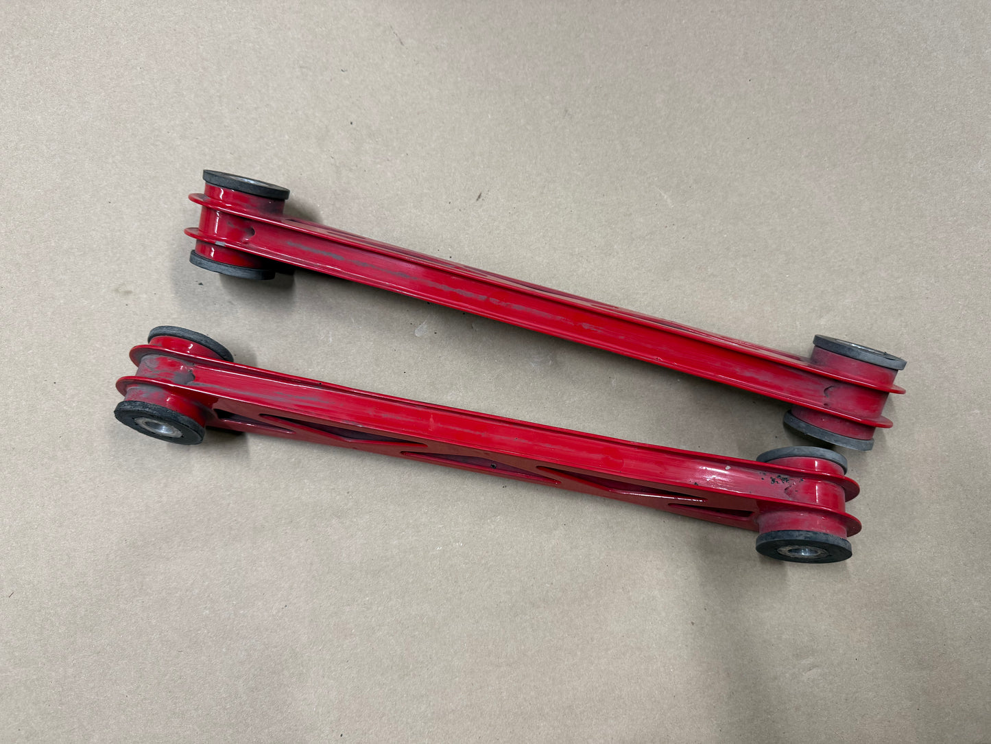 2010-2015 Chevrolet Camaro SS AFE Control PFADT Rear Toe Rods "Red"