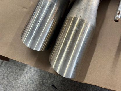 2018-2023 Ford Mustang GT Active Exhaust Quad Tip Mufflers