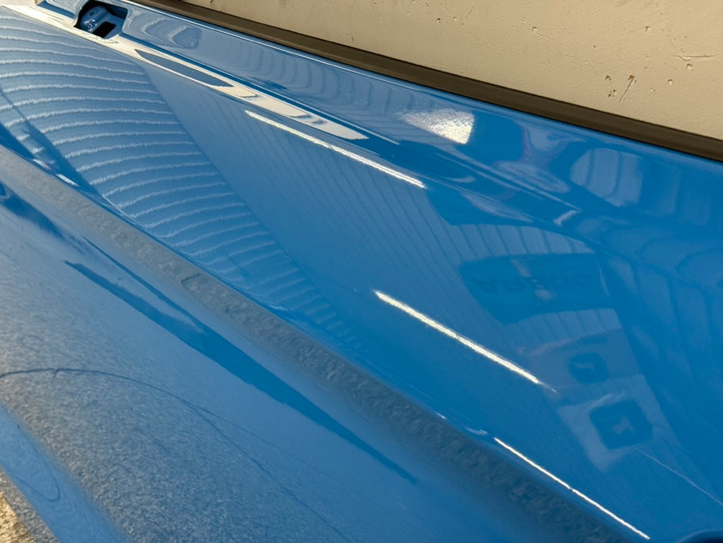 2015-2023 Ford Mustang GT GT500 LH Driver Side Door Complete w/Glass "AE"