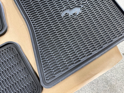 2015-2023 Ford Mustang Rubber Front & Rear Floor Mats