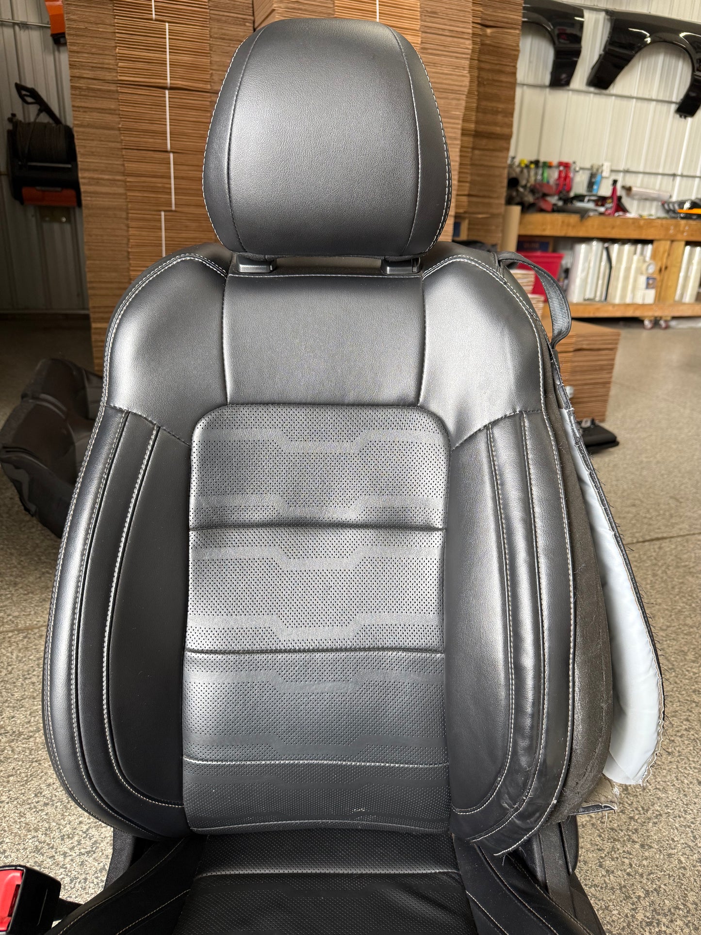 2018-2023 Ford Mustang GT Black Leather Coupe Front Rear Power Seats Heat/Cooled
