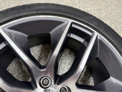 2015-2023 Ford Mustang GT Wheel Rim 20x9" Continental Extreme Contact 265/35/20
