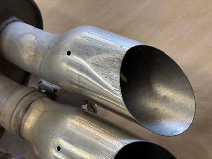 2018-2023 Ford Mustang GT LH Driver Side Active Exhaust Muffler Quad Tip