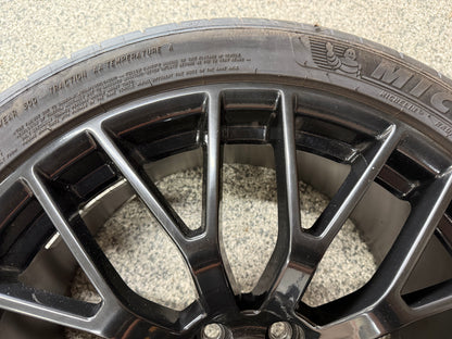 2015-2023 Ford Mustang GT 20x10" Wheel Rim PP1 305/30/20 Michelin AM Replica