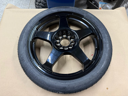 2015-2026 Ford Mustang GT Modern Spare Spare Tire 135/70/19 "Black"