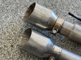 2018-2023 Ford Mustang GT 5.0L MBRP 3" Cat Back 4" Tips, Race Version (Damaged)