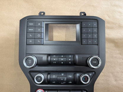 2018-2023 Ford Mustang GT Face Plate Radio Trim Piece