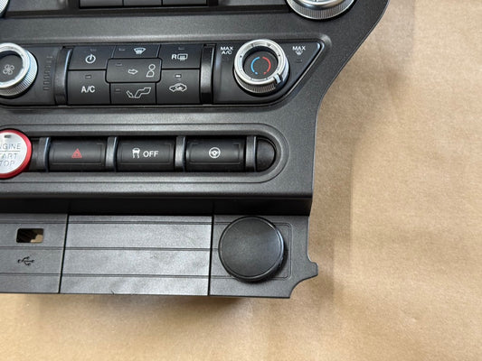 2018-2023 Ford Mustang GT Face Plate Radio Trim Piece