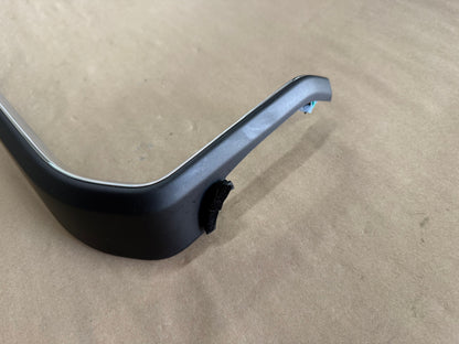 2023-2026 Ford F-250 Center Dash Radio Trim Surround Charcoal Metallic/Chrome