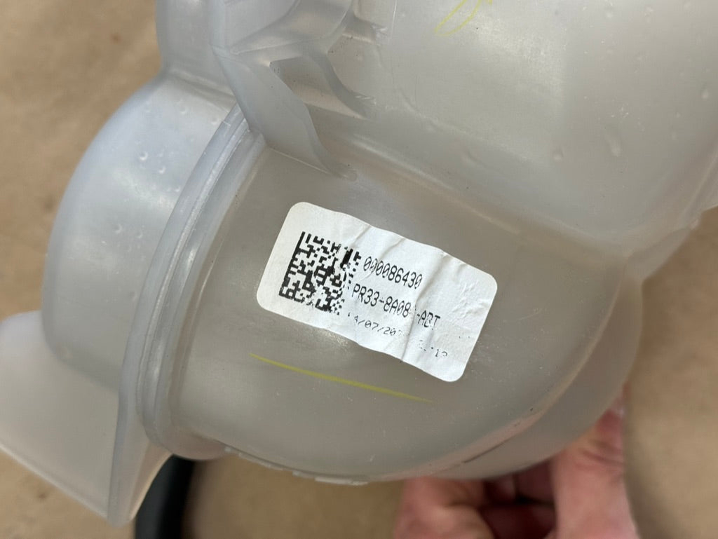 2024-2026 Mustang GT Coyote 5.0 V8 Coolant Overflow Tank
