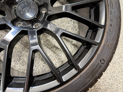 2015-2023 Ford Mustang GT 20x8.5" Wheel Rim PP1 265/35/20 Michelin AM Replica