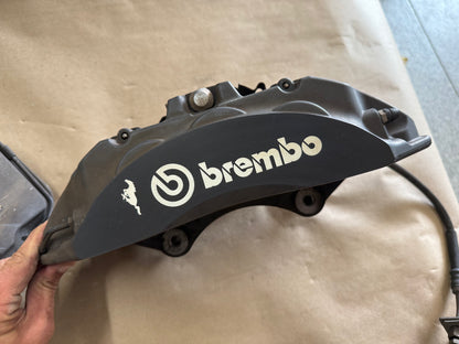 2024-2026 Ford Mustang GT 6 Piston Front Brembo Brake Calipers 19k Miles