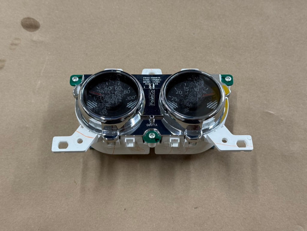 2018-2023 Ford Mustang GT 5.0 PP1 Aluminum Dash Trim Gauges Oil Pressure Vacuum