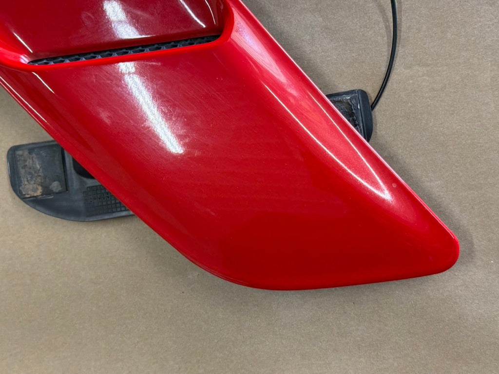 2015-2017 Ford Mustang GT Hood Insert Vents RH LH Pair "Race Red"