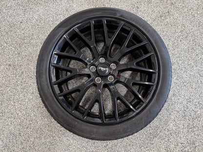 2015-2023 Mustang GT 5.0 19x9" Wheel Rim PP1 Rear 255/40/19 Pirelli