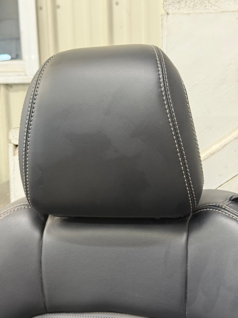 2024-2026 Ford Mustang GT Black Leather Front Rear Seats Heated/Cooled
