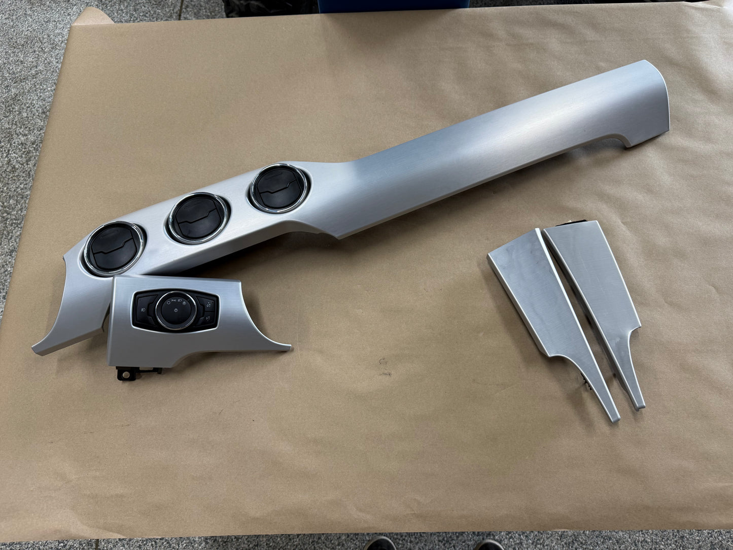 2015-2023 Ford Mustang GT 5.0 Aluminum Interior Dash Trim Kit 4-Piece