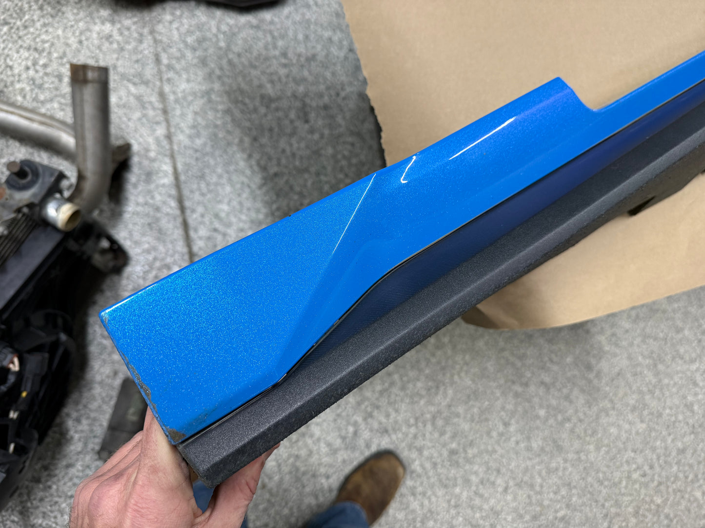 2024-2026 Ford Mustang GT LH Driver Side Skirt Molding "AE"
